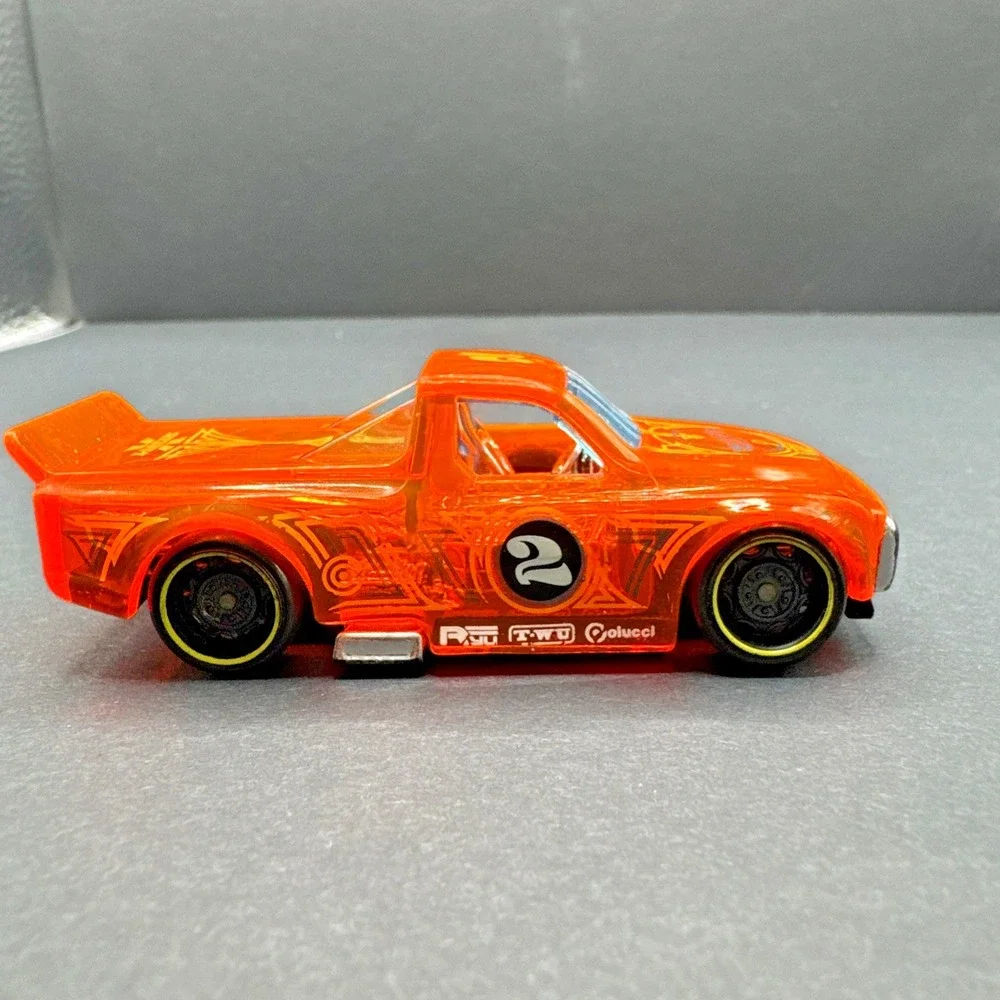 2021 Hot Wheels #160‎ X-Raycers 5/5 DRAFTNATOR Orange w/Black DD8 Sp Yellow Rims